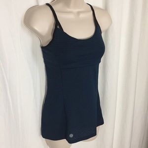 Athleta XS Navy Blue Fitness Tank Top